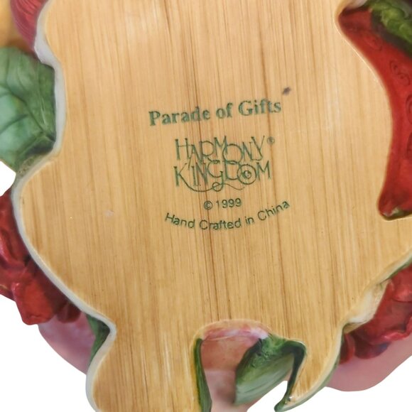 Harmony Kingdom 1999 Parade of Gifts Rose Bouquet Trinket Box Limited Edition - Picture 6 of 9
